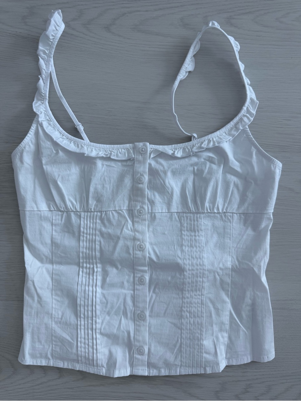 Aritzia Sunday Best White Top Size S- NWT